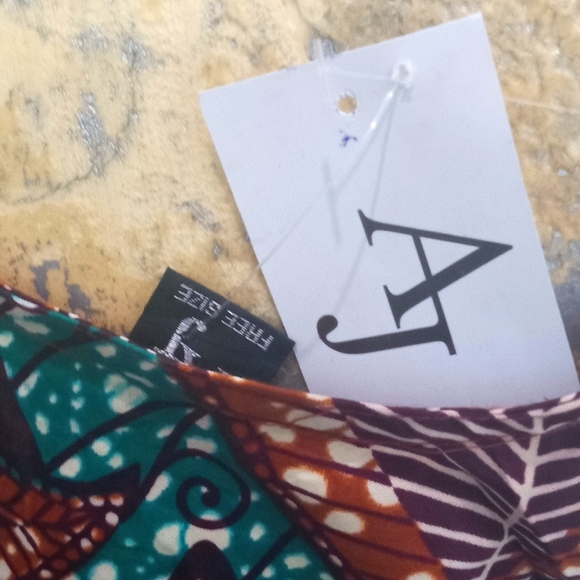 Dress Wide Flow w/Straps Either Waist or Head Tie 🤎🧡💚😍 - Picture 5 of 7